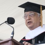 Azim Premji P '99 received a Doctor of Humane Letters during the ceremony.
