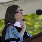 Anna Quindlen P'07 delivered the commencement address.