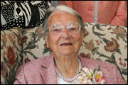 Katharina “Kay” Butterfield, wife of Wesleyan&#39;s 11th President Victor Butterfield, died July 7 in Maine. She was 101 years old. - butterfield180