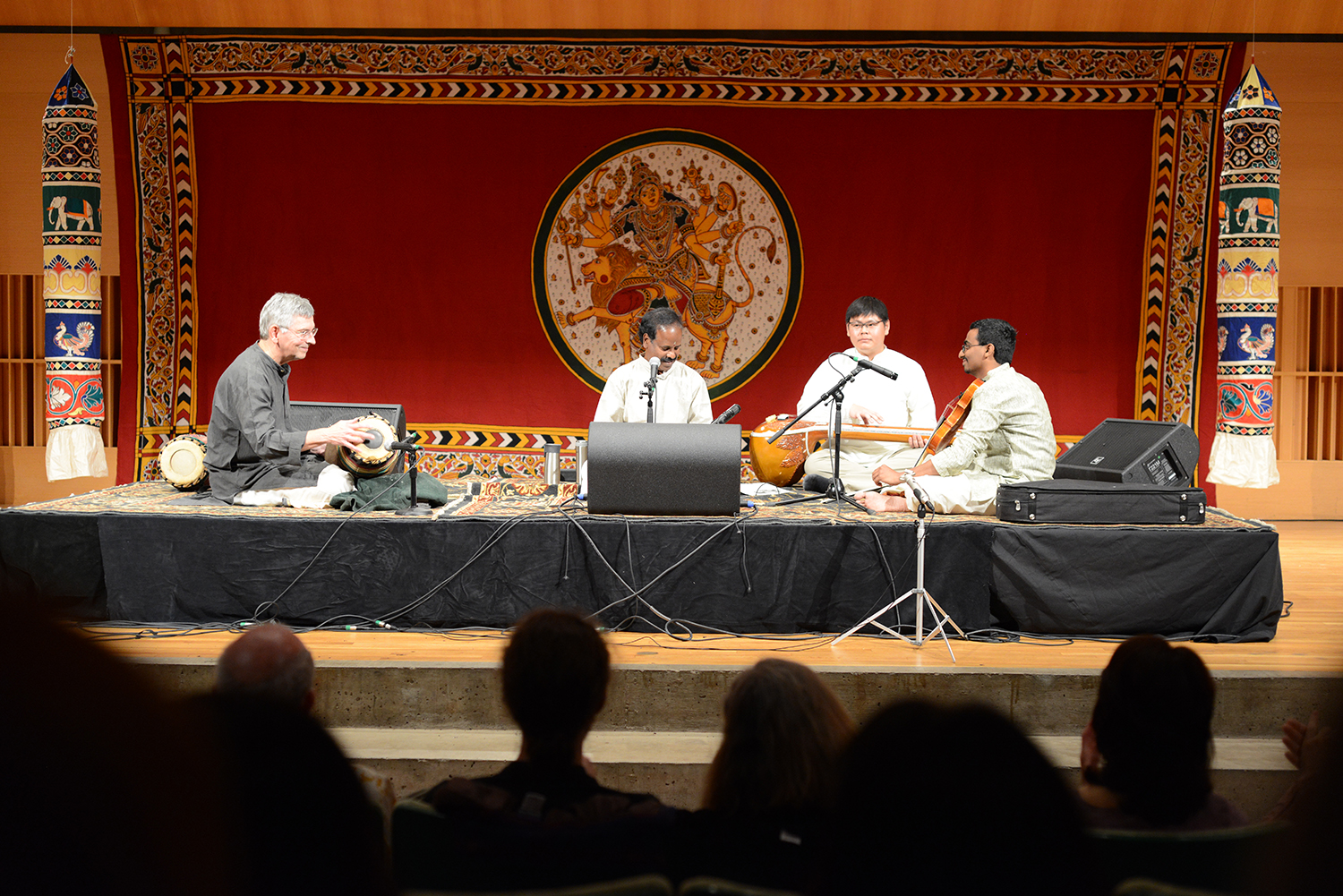 As part of Wesleyan's 38th annual Navaratri Festival, the Center for the Arts presented "Vocal Music of South India" Sept. 26 at Crowell Concert Hall. 