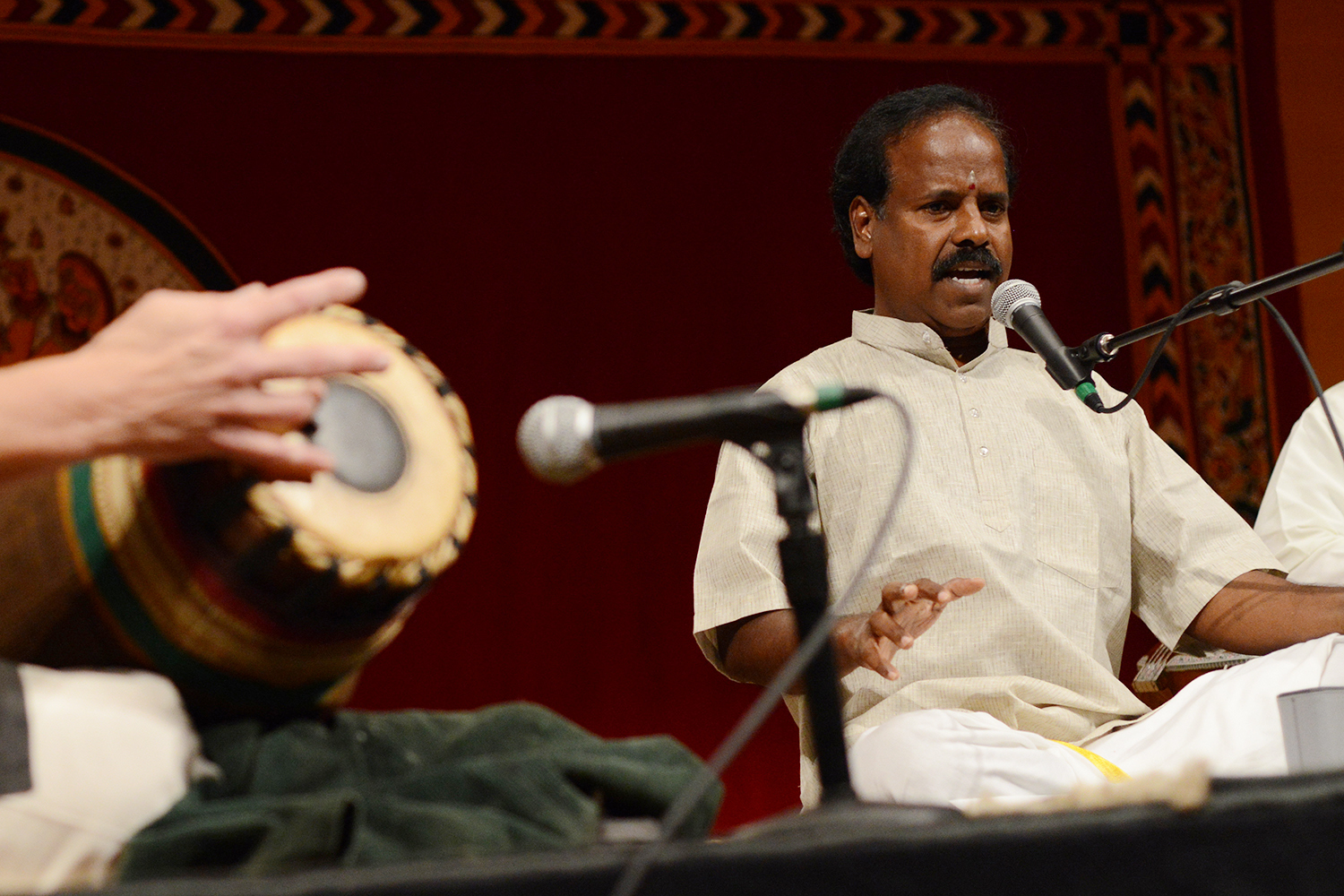 Adjunct Assistant Professor of Music B. Balasubrahmaniyan "Balu" is is a vocalist who has performed in India and abroad since 1985.