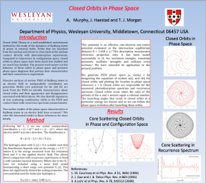 Professor Tom Morgan, Andrew Murphy '11 and Jace Haestad '11 recently presented their research "Closed Orbits in Phase Space" in Hawaii. 