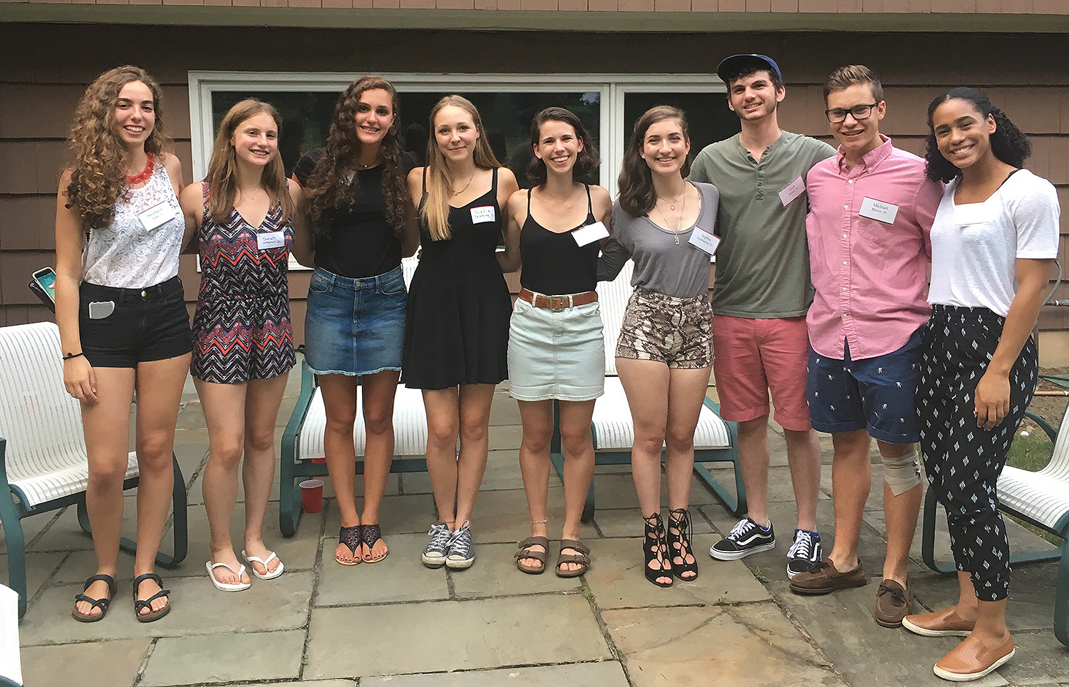 Stu and Danielle Seltzer P’17, ‘20 hosted a Summer Sendoff in Mamaroneck, N.Y. on July 20. 