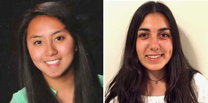 Emma Distler and Rachel Yanover
