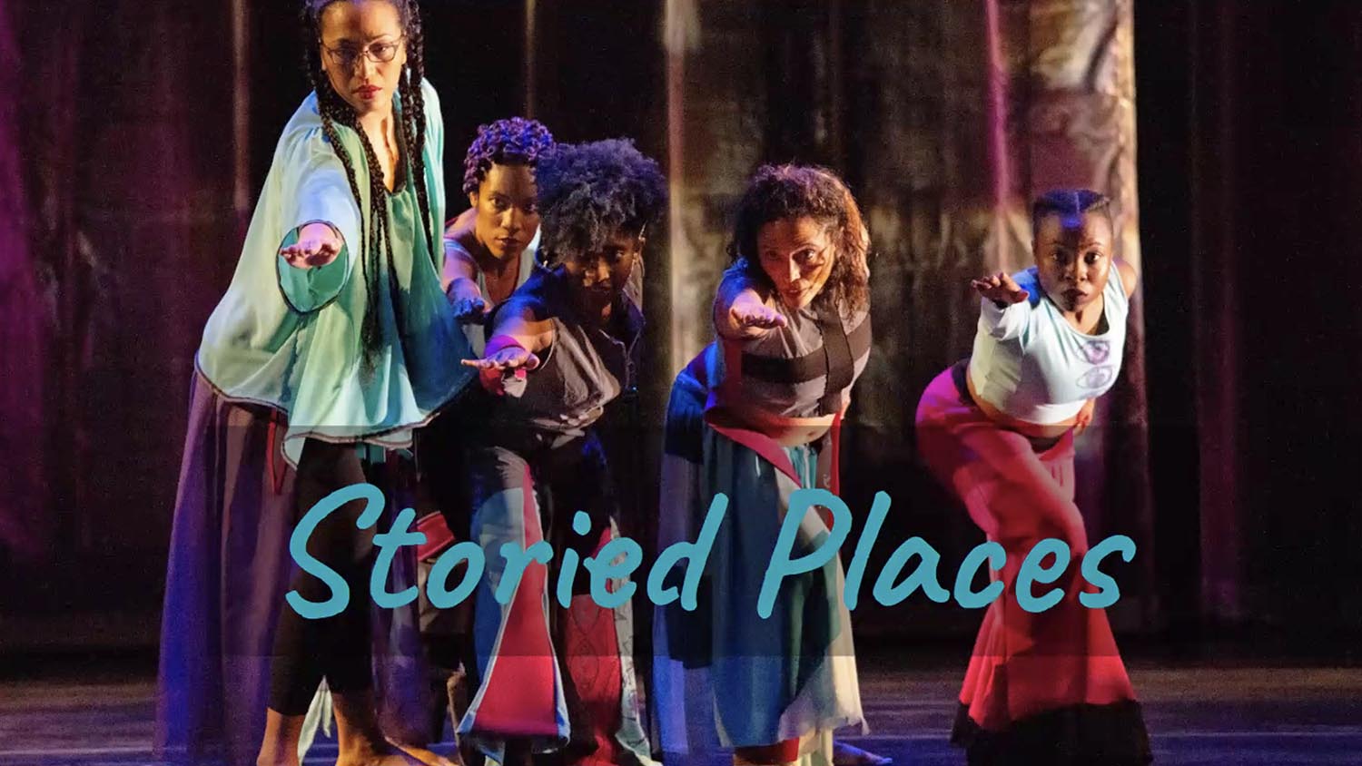 Their project, "Storied Places" initially explored the stories of how their own families migrated from the south to the north. In time, the project evolved into science-fiction, where the characters envisioned themself in the future. 