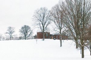 winter campus