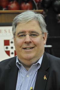 Joseph Fins '82 spoke to members of Phi Beta Kappa. 