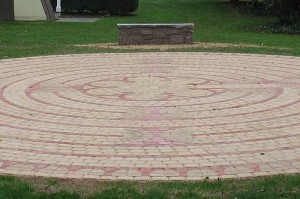 Labyrinth mimics the 808-year-old Chartres Cathedral labyrinth in France.