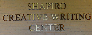 The Shapiro Creative Writing Center is located on the third floor. 