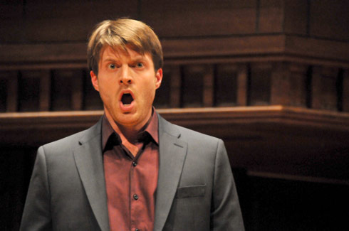 Grundy received his bachelors of art from Yale University, where he conducted the Yale Russian Chorus, and was awarded the Ben Cutler Vocal Scholarship. He is currently pursuing his master's degree in music at Indiana University.