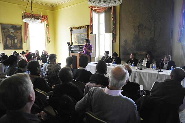 In honor of the 20th anniversary of the passage of the Native American Graves Protection and Repatriation Act (NAGPRA), the Center for American Studies sponsored an event titled "Reconsidering Repatriation: Colonial Legacies, Indigenous Politics and Institutional Developments," held March 26 in Russell House. The event was held to raise awareness of critical issues regarding NAGPRA compliance in the context of both Wesleyan as an institution of higher learning that is subject to the federal law, and the particular challenges of repatriation in the southern New England region.
