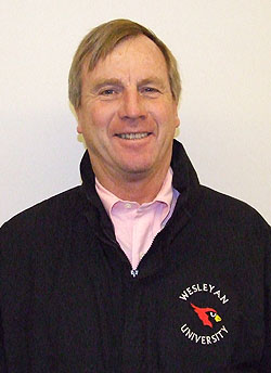Assistant men's lacrosse team coach Rick McCarthy is a past-president of the New England Intercollegiate Lacrosse Association.