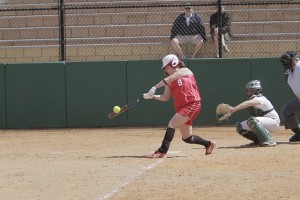 Talia Bernstein '11 helped the Cardinals win against Babson. 