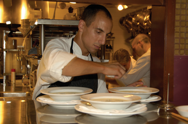 Michael Leviton '88 was nominated for James Beard Best Chef Northeast. (Photo by Bill Burkhart) 