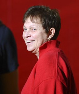 Gale Lackey, head coach of women's volleyball, will be inducted into the Connecticut Women's Volleyball Hall of Fame.