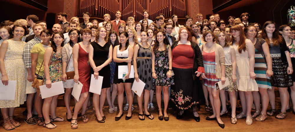 Honor Society Beta Inducts 87