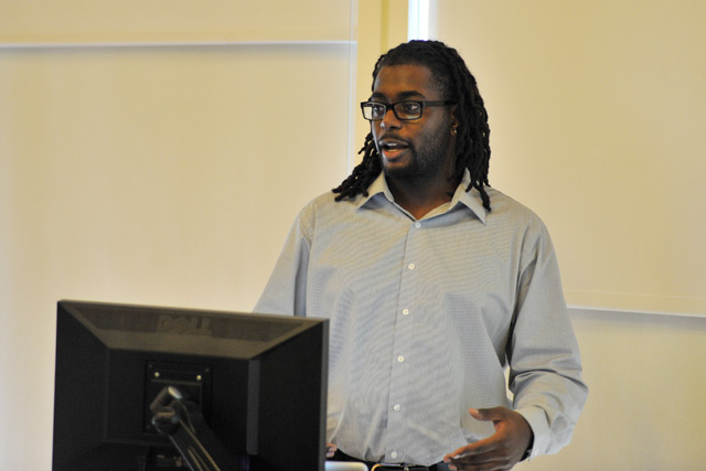 Kwame Adams '14 studied "Race Men in the Post Civil Rights Era."