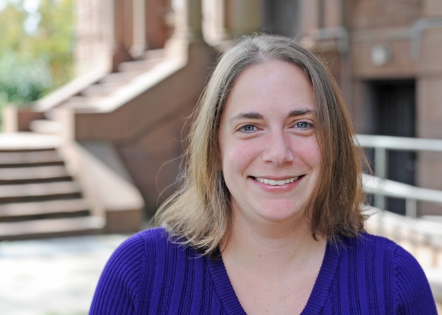 Assistant Professor Barbara Juhasz is interested in understanding how words produce a certain sensory experience when read. 