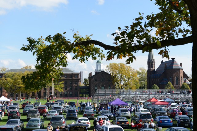 Tailgating for Wesleyan athletic events began at 10 a.m. Oct. 20. 
