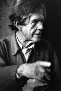 John Cage in 1988. (Photo courtesy of Special Collections and Archives)