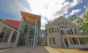 In 2012, the Center for Film Studies hosted 12,700 visitors—more than any other academic enterprise on campus. The center includes spaces such as the Rick Nicita Gallery, the Powell Family Cinema and the Goldsmith Family Cinema. The Wesleyan Cinema Archives is pictured at right.