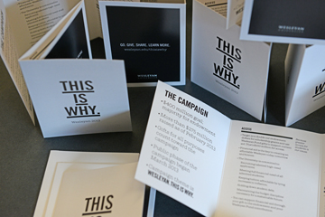  “THIS IS WHY” is the theme of Wesleyan's new campaign. 