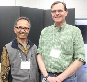 Sumarsam and symposium organizer John Bell, director of the Ballard Institute and Museum of Puppetry at the University of Connecticut, spoke on “Puppets and Texts: Global Perspectives." 