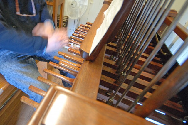The Wesleyan Carillon was established in 2005 when the university expanded the instrument from a chime with the addition of eight new bells. Now a two-octave carillon comprised of 24 bells, the instrument’s music is enjoyed by the campus community every day.