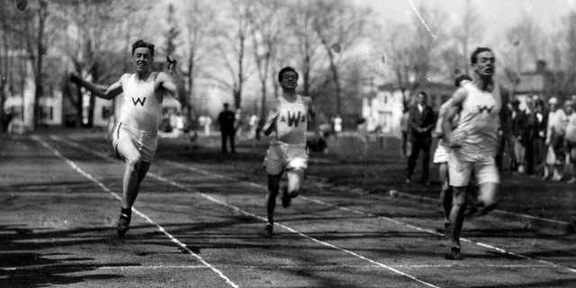Track and field in 1926. 