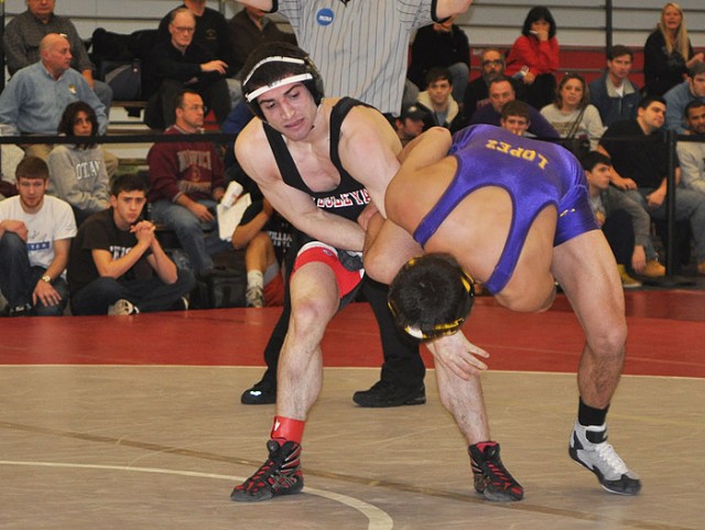 The wrestling team ranked sixth nationally among Division III teams with its qualifying GPA of 3.443. Howard Tobochnick '13 had the highest GPA of the team.