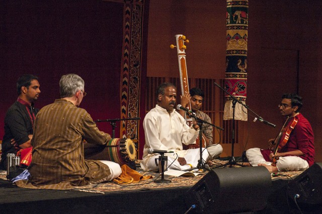 On Oct. 11, vocalist B. Balasubrahmaniyan, adjunct assistant professor of music, performed "Vocal Music of South India" as part of the festival.