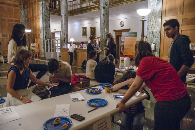 On Oct. 10, Wesleyan's South Asian Students' Association, Shakti, offered henna art and sampling of chaat (savory snacks).