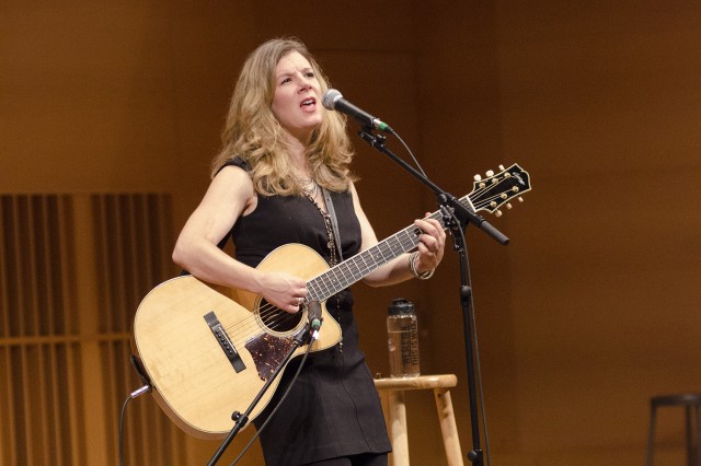 Williams ’89 weaved her personal, social and political stories together for the concert. (Photos by John Van Vlack)