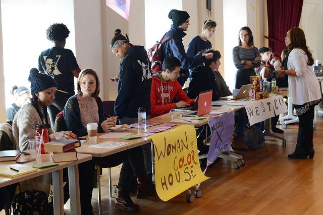 The Office of Residential Life hosted a Program Housing Fair Feb. 7 in Beckham Hall. Program Housing is a unique living option offered to upperclassmen at Wesleyan that gives students the opportunity to live collectively in a house or hall, fraternity or society, based on shared hobbies, experiences, cultural interests and identities.