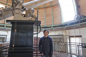 Eric Edelman applauds the Astronomy Department's student-to-faculty ratio.