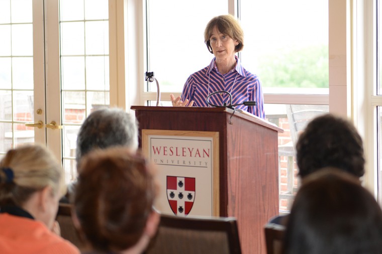 Writing Conference Faculty Roxana Robinson taught "Novel and Short Story Writing."