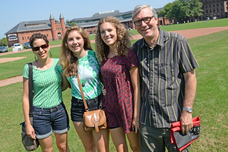 Class of 2018 Arrival Day, Aug. 27, 2014. (Photo by Olivia Drake)