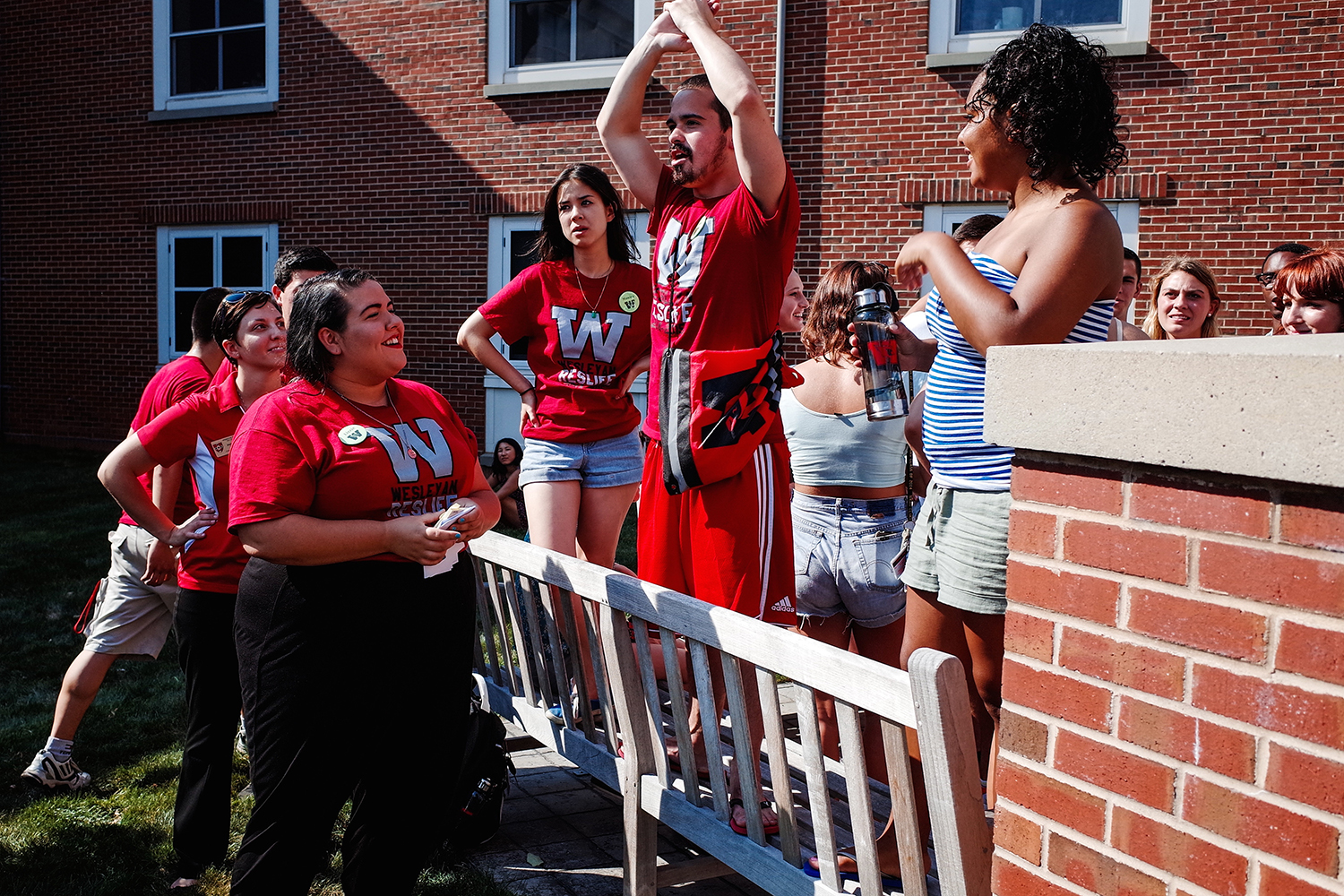 Arrival Day at Wesleyan, Aug. 27, 2014.