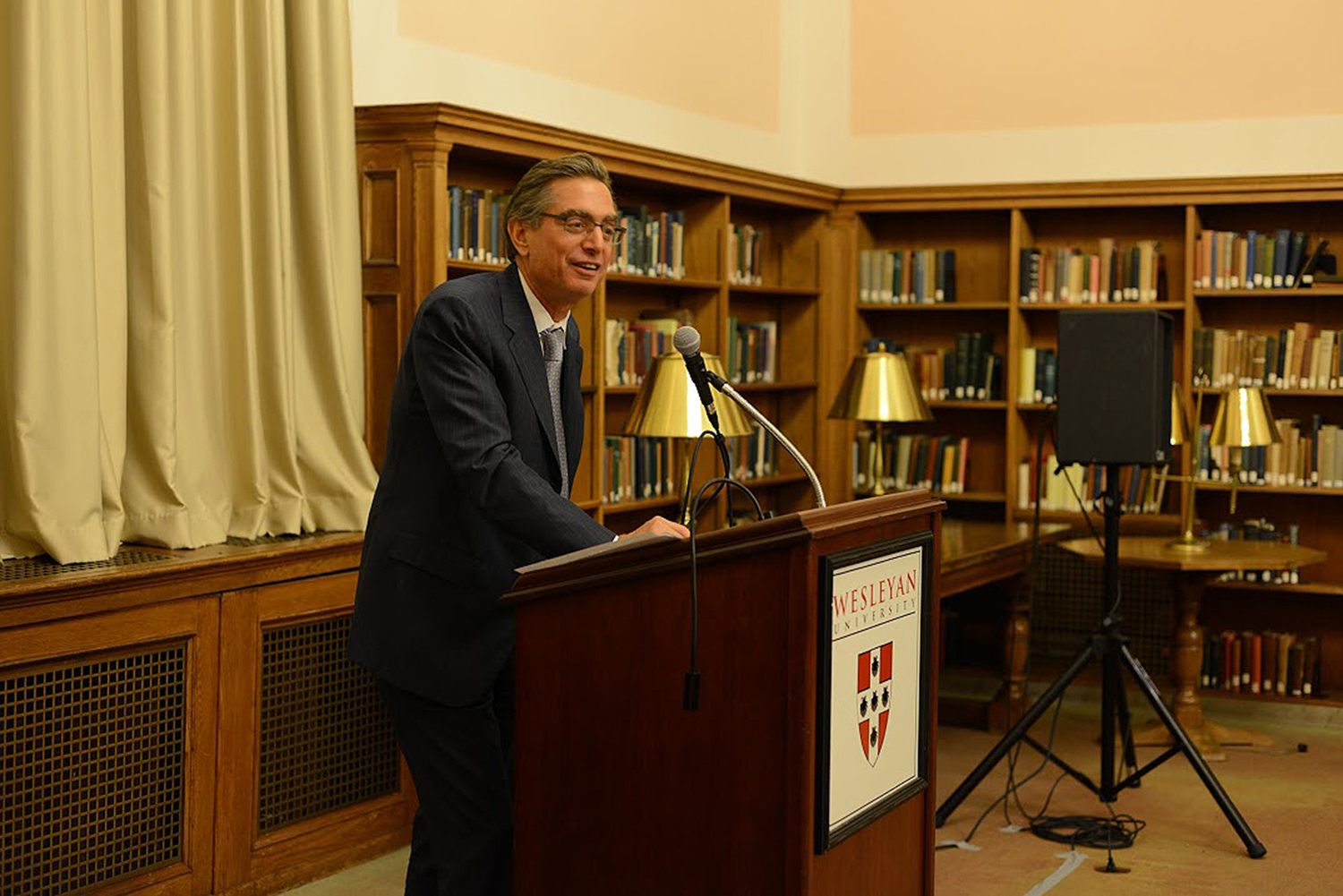 The annual lecture is hosted by the Friends of the Wesleyan Library.