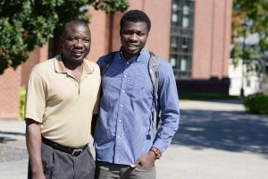 Family Weekend at Wesleyan University, Sept. 26, 2014. (Photo by Olivia Drake)