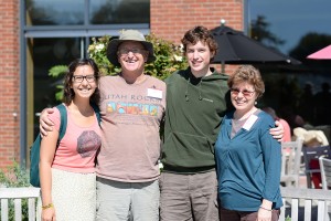 Family Weekend at Wesleyan University, Sept. 26, 2014. (Photo by Olivia Drake)