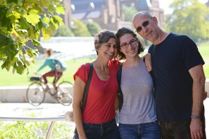 Family Weekend at Wesleyan University, Sept. 26, 2014. (Photo by Olivia Drake)