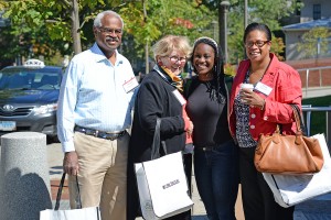 Family Weekend at Wesleyan University, Sept. 26, 2014. (Photo by Olivia Drake)