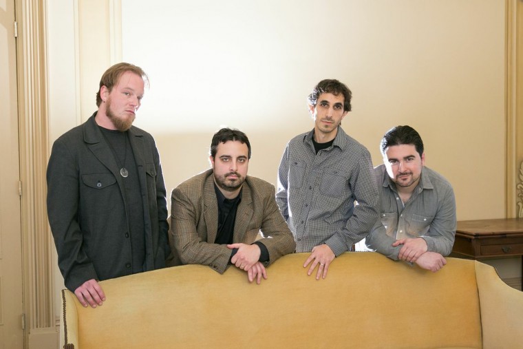 Stanley Maxwell's Andy Chatfield, pictured second from left, composed several original tunes for the group that will make their world premier at the March 1 concert. (Photos by Sandy Aldieri of Perceptions Photography)