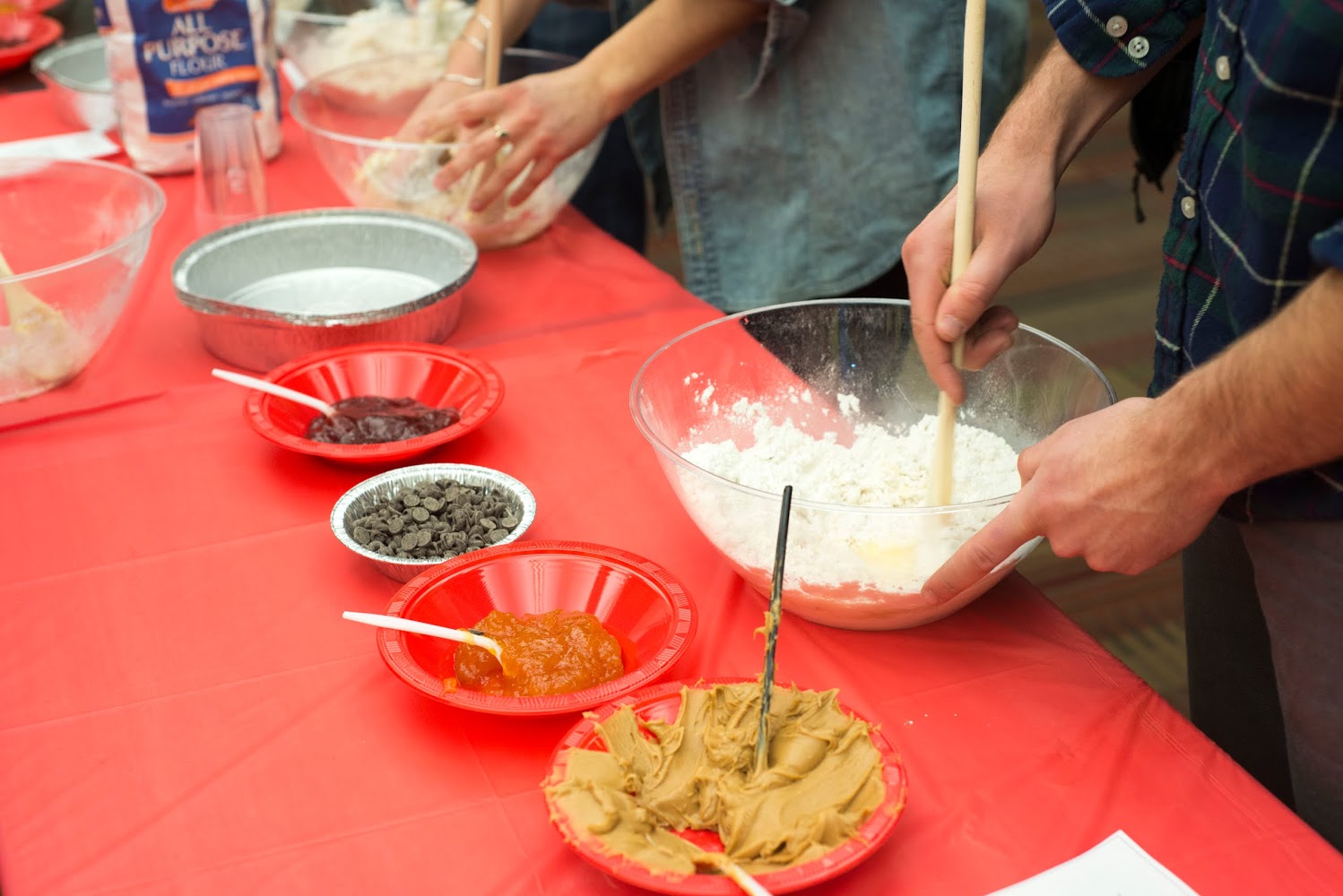 "We held the event as a way for students to get together to celebrate the holiday as a community," Renetzky noted. "It was great, a nice intimate and exciting positive environment which served as a nice break to midterms stress. ...Both Jews and non-Jews alike came by to make some Hamantaschen and learn about why we make them in the first place. I'd say the event was definitely a success."