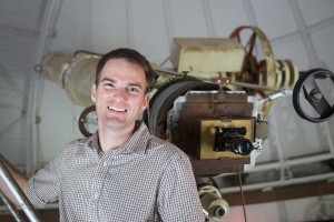 Seth Redfield, campus director of the NASA CT Space Grant Consortium, reports that several students and faculty have recently been awarded grants for their research in astronomy. Photo c/o Redfield