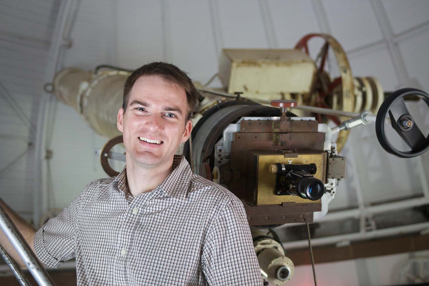Seth Redfield, astronomy professor of astronomy, campus director of the NASA CT Space Grant Consortium, reports that several students and faculty have recently been awarded grants for their research in astronomy. Photo c/o Redfield