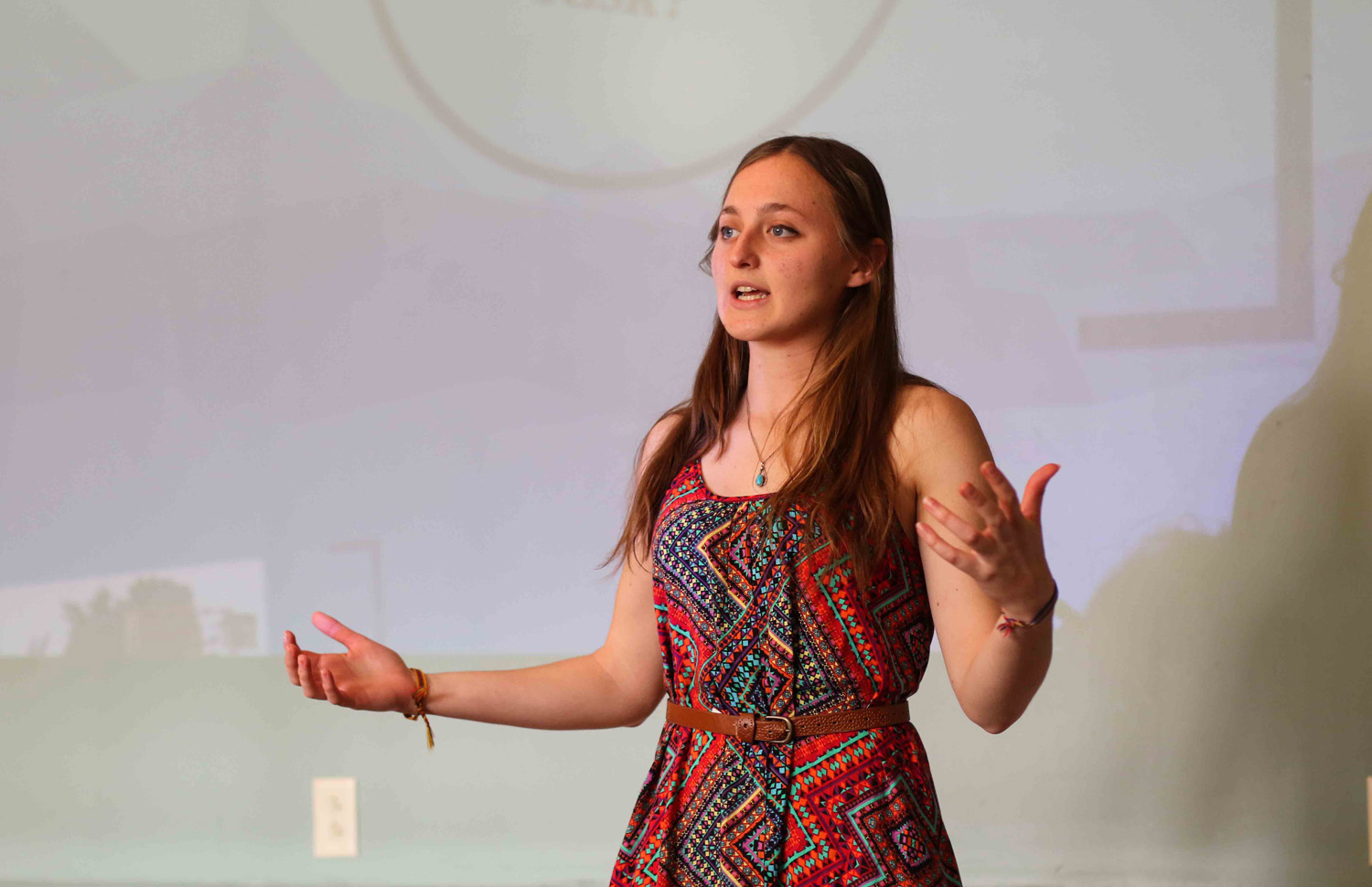 Kate Cullen '16 spoke on "A Melting Antarctica: What is Our Environmental and Social Risk?"