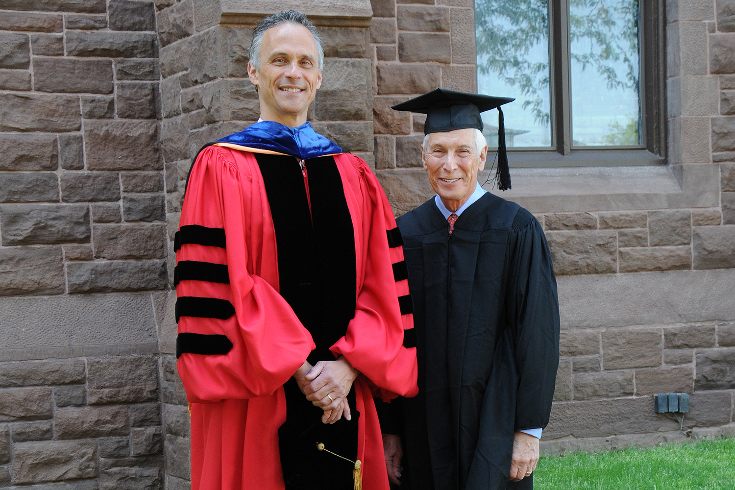 Michael Price received an Honorary Doctorate of Humane Letters this year on May 24. (Photo by John Van Vlack)