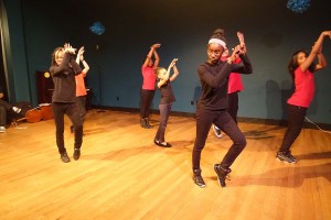 The Green Street hip hop group performed at the anniversary celebrations.  (photo c/o Lu Imbriano )